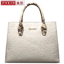 ZOOLER Genuine Leather handbags women famous brands bags ladies Top quality large capacity shoulder bags bolsa feminina#TH-5002