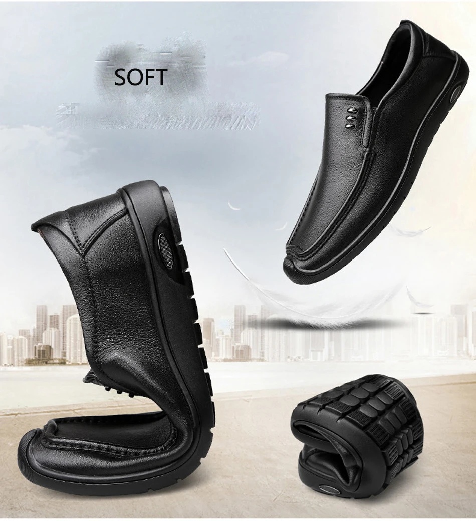 Г. Весенние Мужские модельные туфли классическая черная официальная обувь из натуральной коровьей кожи мужская элегантная офисная обувь без шнуровки, большие размеры 46
