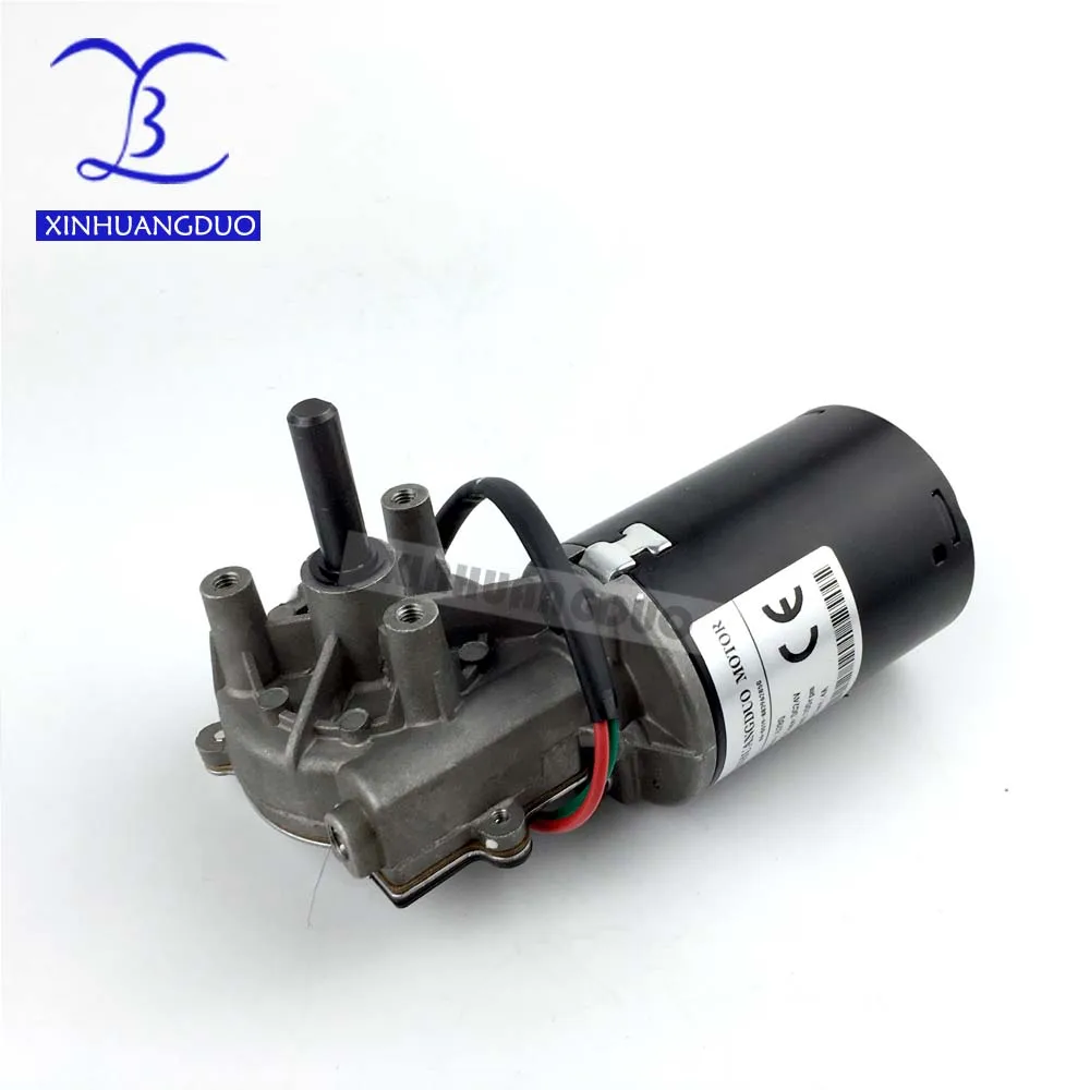 6280 DC24V 30 50 100 rpm Electric Worm Gear Motor Right version Self