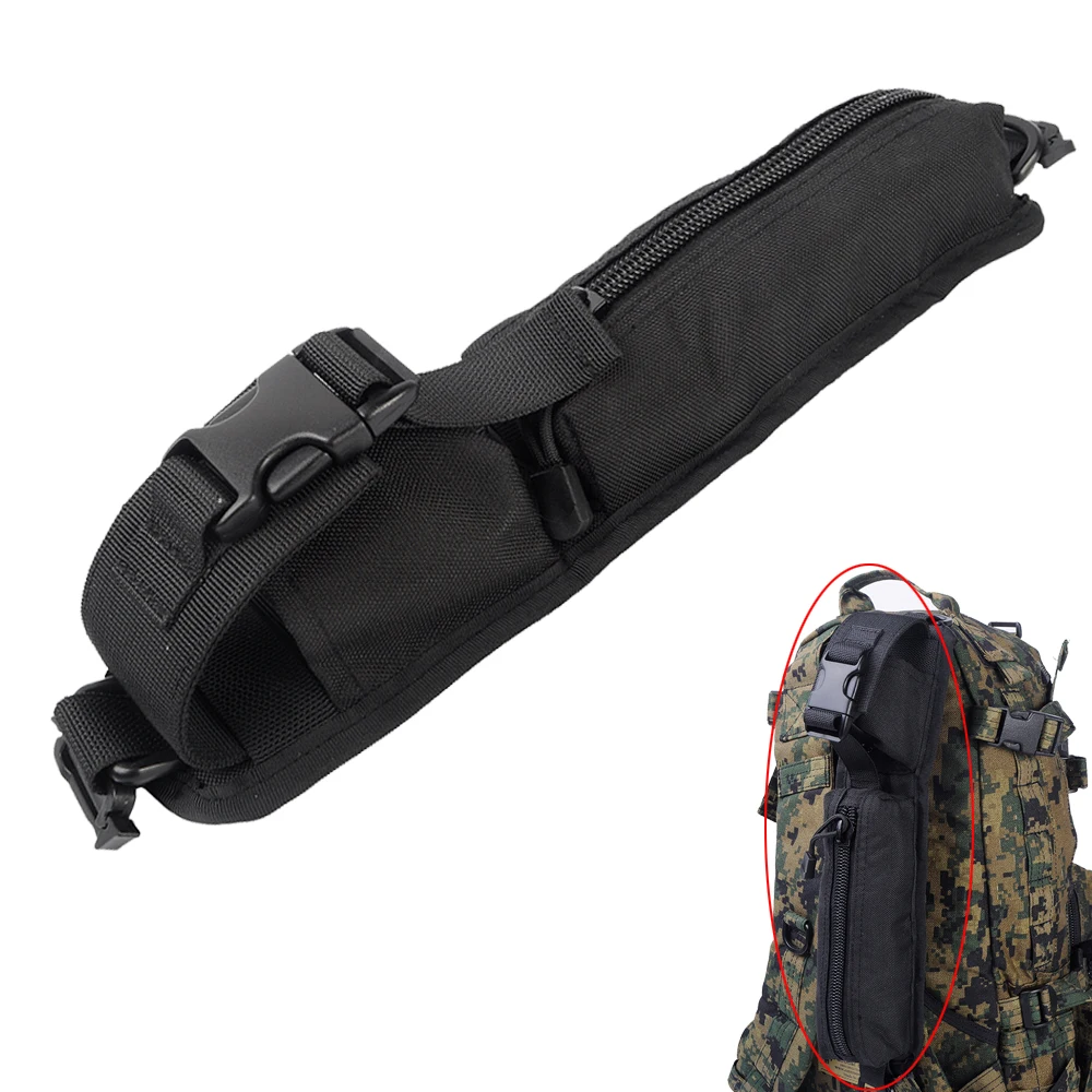 600D Outdoor Molle Accessory Pouch Backpack Shoulder Strap Bag Hunting T S8K7 1X 
