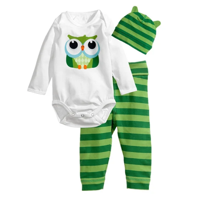 Комплекты для новорожденных хлопковый весенний комбинезон для младенцев с рисунком Микки и Минни, боди с длинными рукавами+ штаны+ шляпы детские для девочки одежда - Цвет: 5