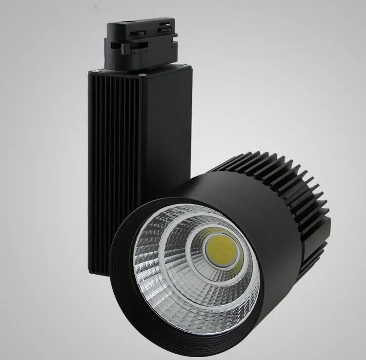 30 Вт Интегрированный Светодиодный фонарь для магазина/освещение для торговых центров лампа цвет опционально белый/черный точечный свет