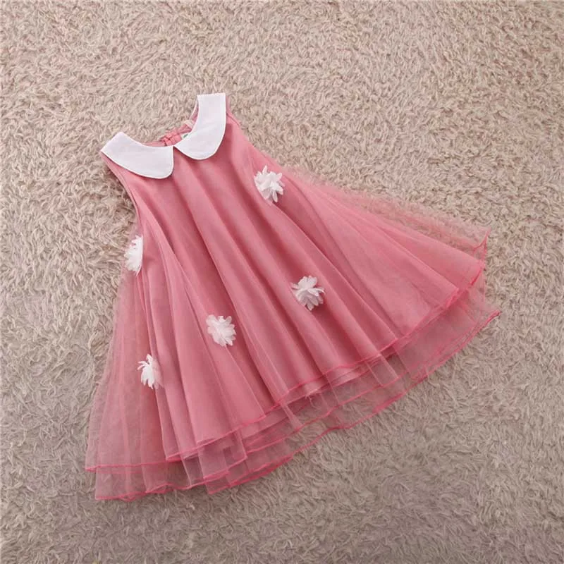 

Formal Lace Baby Princess Bridesmaid Flower Girl Dresses Wedding Party Dresses 2-7y toddler girls school dress