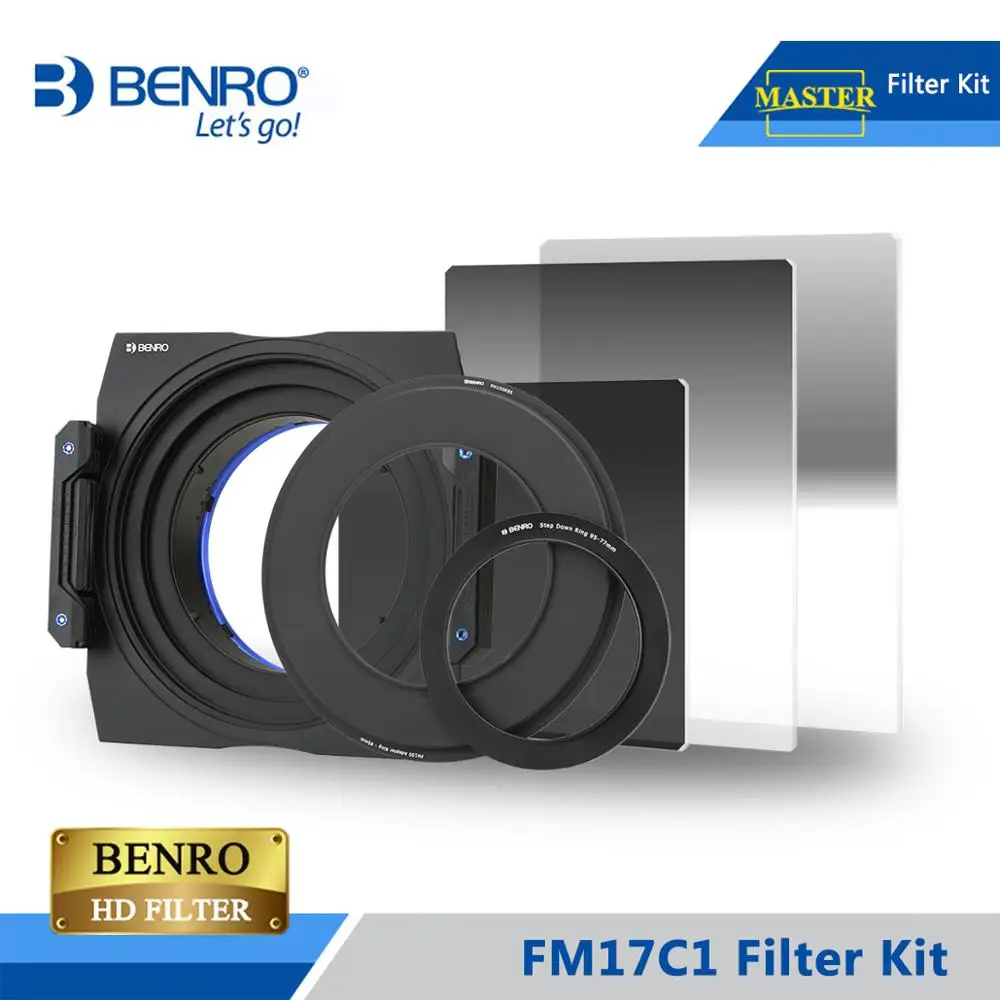 Benro FM17C1 170 мм набор фильтров система ND/GND/CPL Профессиональный фильтр поддержка