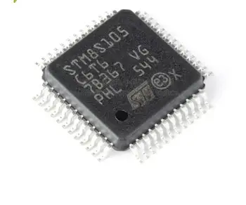 

STM8S105C6T6 LQFP-48 16MHz/32KB 8-bit microcontroller MCU as original new