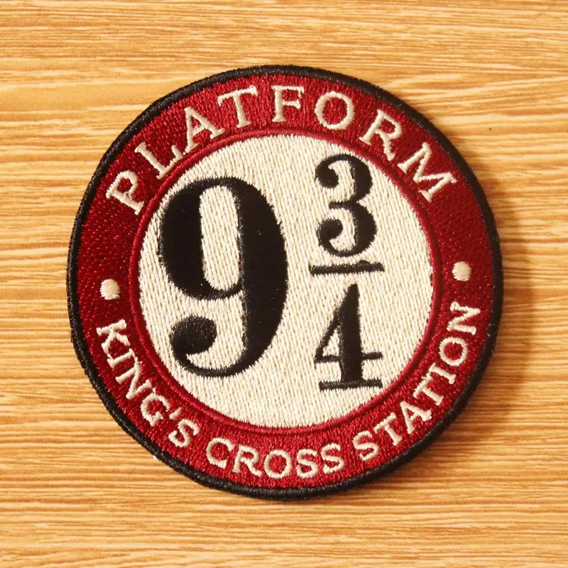 Harry Potter Patch Badges Embroidered Patches Iron On Clothes Patches