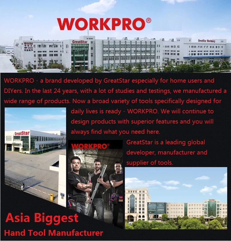 WORKPRO 7 ''тяжелых Диагональ плоскогубцы кабельный резак, плоскогубцы прочность и комфорт ручка