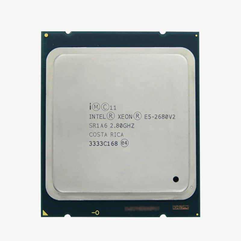 Runing ATX X79 материнская плата с процессором Intel Xeon E5 2680 V2 2 8 GHz SR1A6 CPU кулер RAM 4*16G 1600MHz RECC