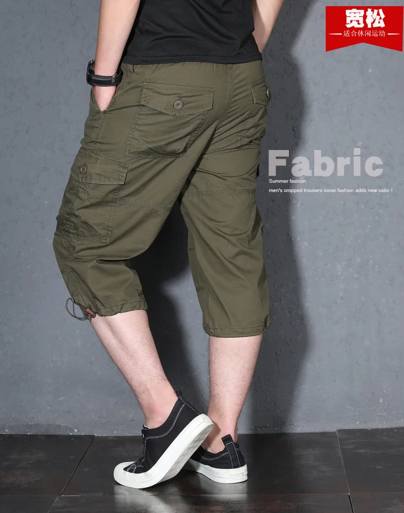 caminhada multi-bolso anti-usar meia calças shorts