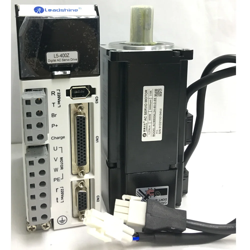 Leadshine 400W AC servo motor L5 400Z and ACM6004L2H 60 D SS good price