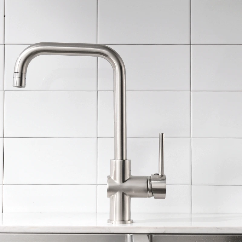 Fapully Kitchen Sink Faucet Black Brushed Nickel Brass Faucets 360 Rotate Swivel Hot Cold 2 Function Mixer Tap Torneira 1011 Fapully Kitchen Sink Faucet Black Brushed Nickel Brass Faucets 360 Rotate Swivel Hot Cold 2 Function Mixer Tap Torneira 1011