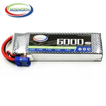 3S RC Drone LiPo Battery 3S 11.1V 6000mAh 40C Max 80C For RC Helicopter Truck Car Airplane Quadcopter Battery 11.1V LiPo 3S AKKU