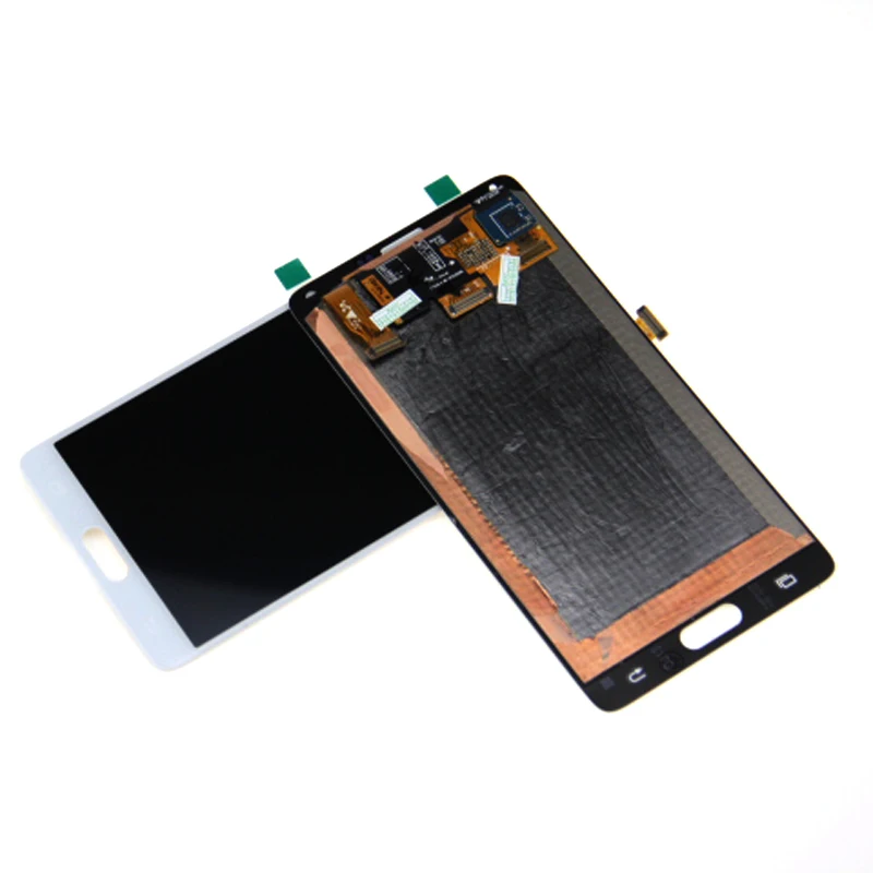AMOLED экран для SAMSUNG Galaxy Note 4 ЖК дисплей Note4 N910 сенсорный дигитайзер N910A N910F N9100 черный