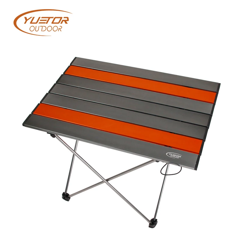 YUETOR OUTDOOR HOT New Small Size Ultra Light Portable Foldable Folding Table Desk Camping Outdoor