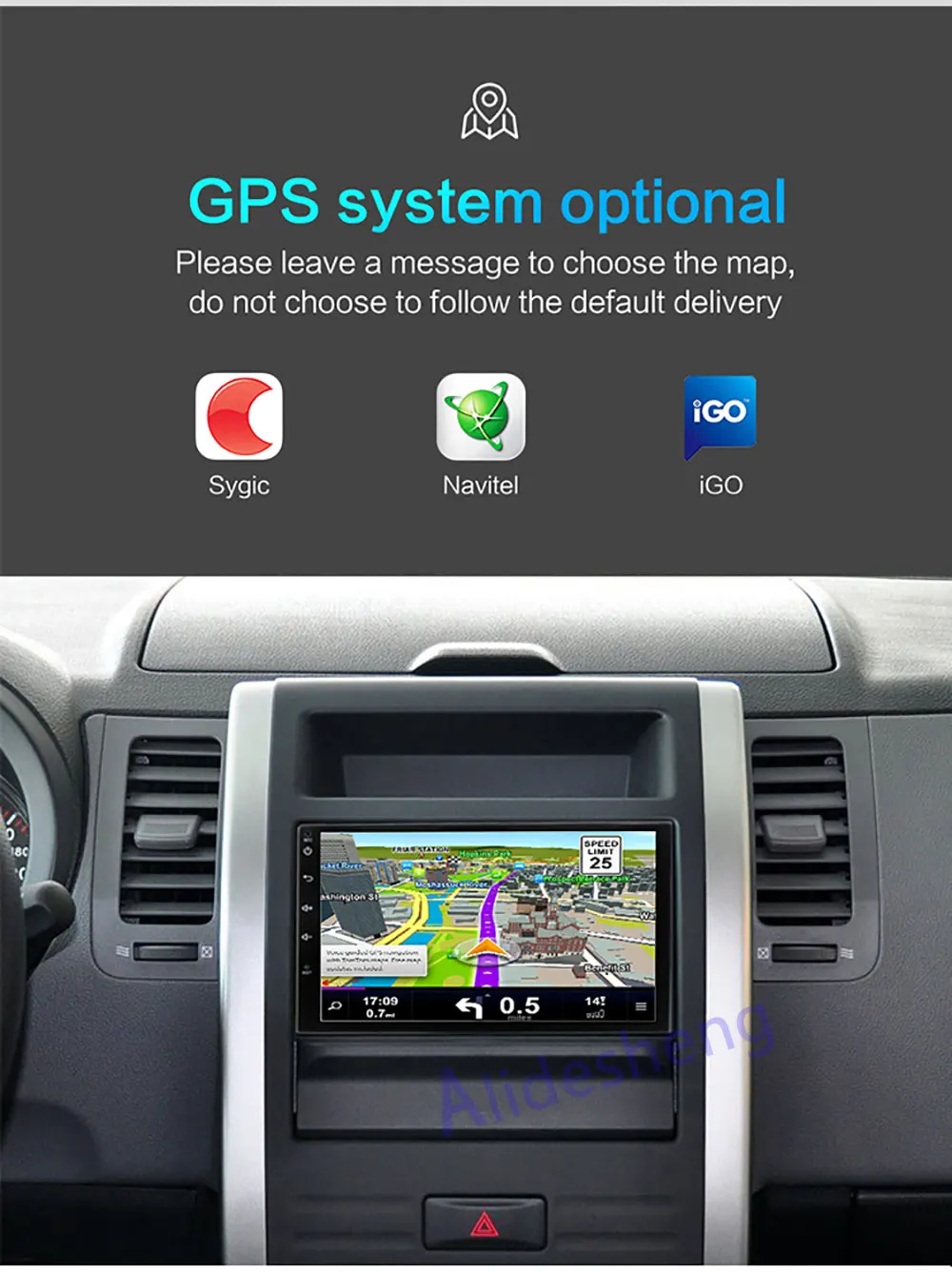 1din универсальный Android 7,1 автомобильный DVD мультимедийный плеер gps стерео радио аудио плеер для Toyota hyundai Nissan VW Suzuki