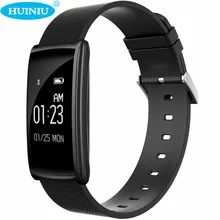 Huiniu N108 Bluetooth Smart Band Водонепроницаемый будильник шагомер сердечного ритма трекер сна трекер smartband для IOS Android