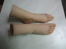 Top quality silicone feet for display, silicone sex doll feet sex toys, female fake foot fetish toys
