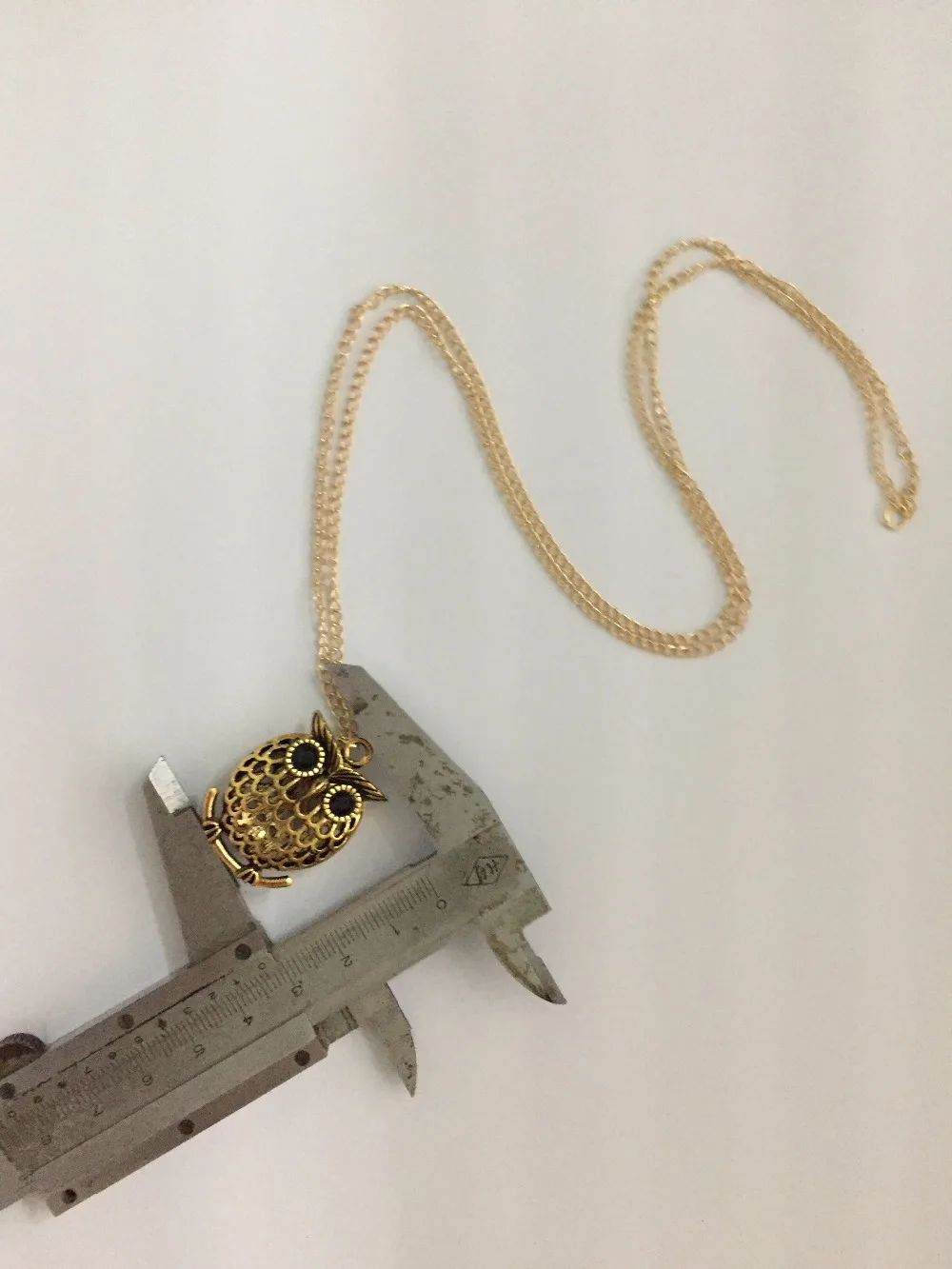 Дизайн,, ювелирные изделия, высокое качество, дешево, винтажное античное золотое ожерелье с подвеской в виде совы для женщин, X168