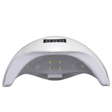 Быстрое сушильное устройство 48 Вт Сушилка для ногтей розовый УФ светодиодный светильник для ногтей двойной источник света Светодиодный светильник 24 шт легкие бусины гель маникюр, Полировка Ногтей Инструмент