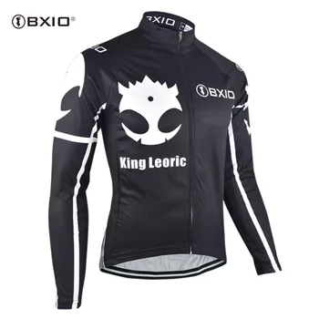 

BXIO Cycling Clothing Pro Long Winter Thermal Fleece Black Ropa Ciclismo Invierno Mtb Bike Clothes Cycling Jersey BX-0109H109-J