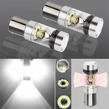 1156 BA15S P21W R5W 1200LM светодиодный лампы Противотуманные фары Дневные Фары Светильник хвост фар дальнего света DRL Дневной runnight обратный 100W 6000K белый 3030 20SMD 12 V-24 V