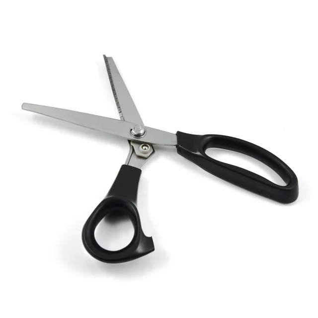 Hot! Fabric Decorative Edge Pinking Shears Scissors In Box Large