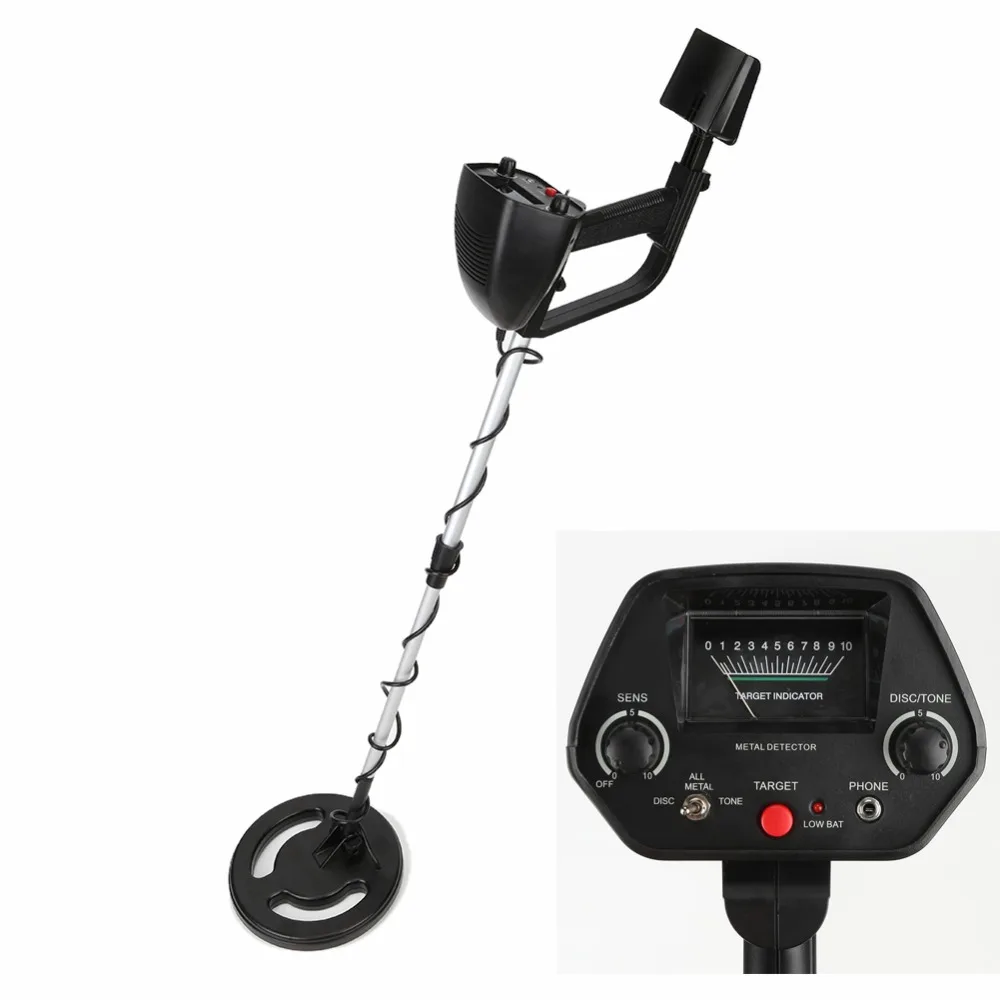 

MD-4040 Portable Metal Detector Searching Treasure Gold Pointer Display High Sensitivity Underground Metal Hunter Finder