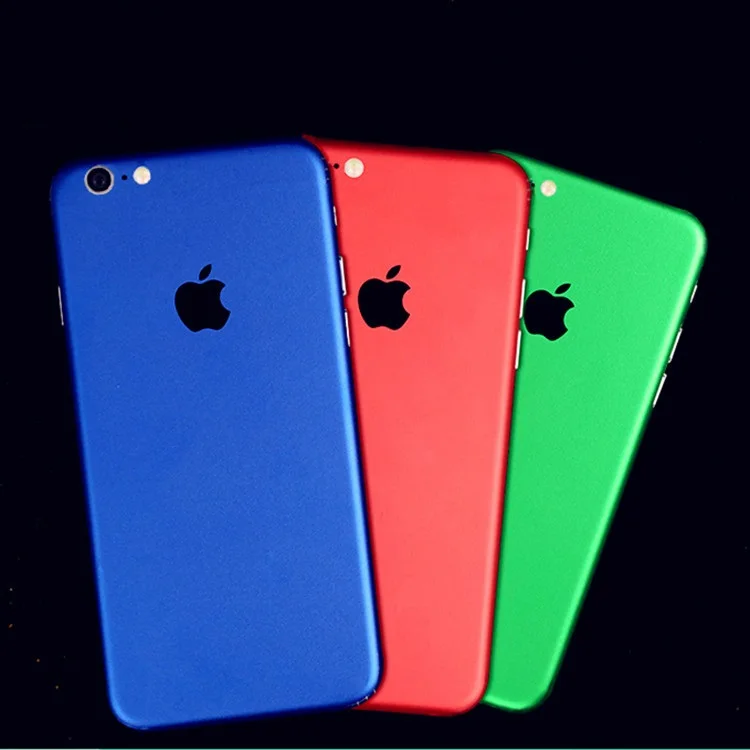 

For iPhone 6 6s 6Plus 6sPlus 7 7Plus Solid Color All-inclusive Back Film EVA Material Mobile Phone Protective Film