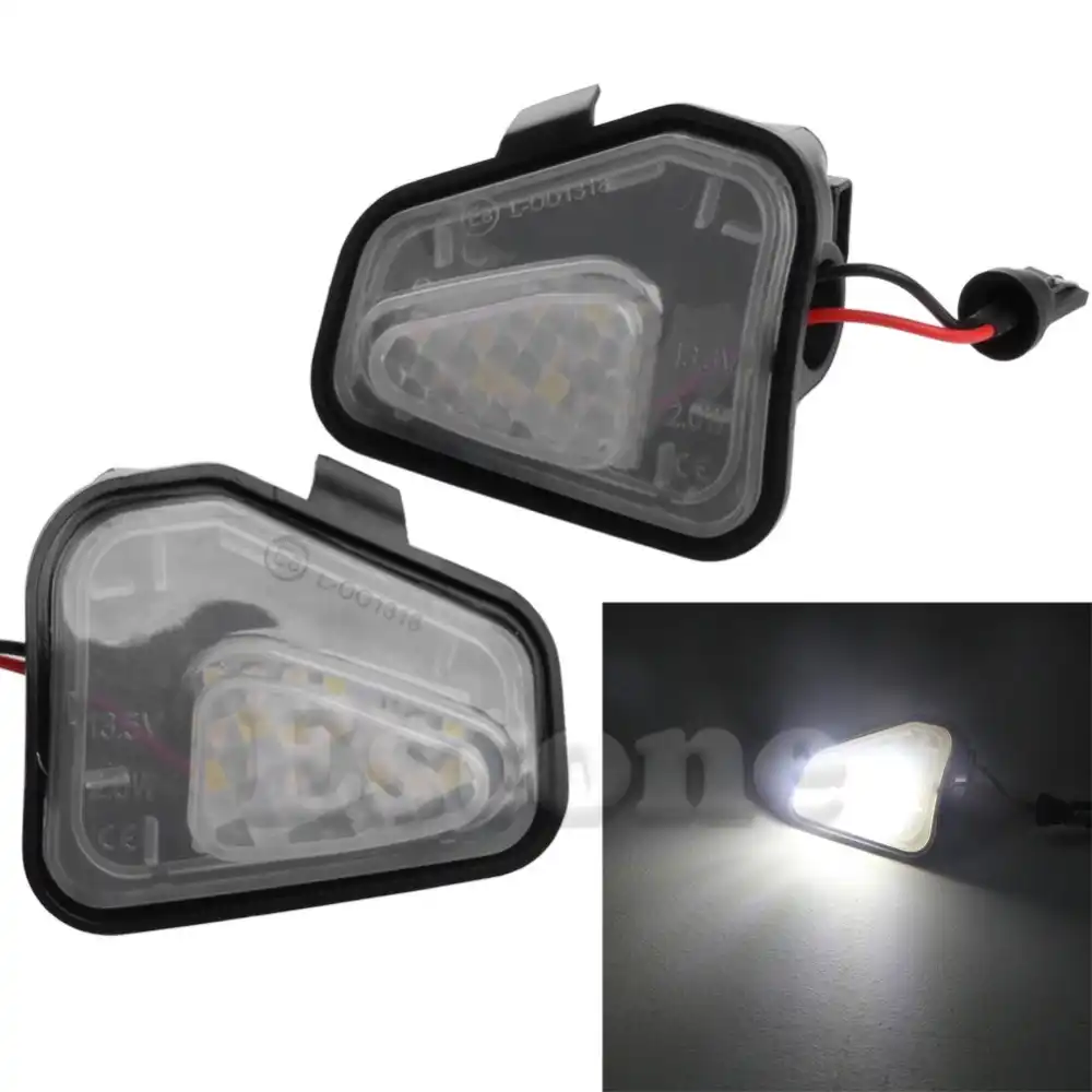 2 шт. 18 светодиодный белая Балаклава для VW CC Passat Scirocco|side mirror|mirror sidewhite mirror |