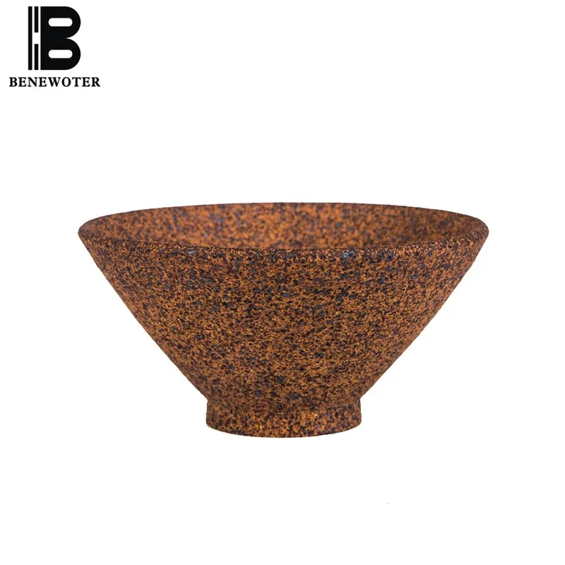 

60/80ml Raw Ore Coarse Pottery Teaware Vintage Japanese Style Teacup Handmade Ceramic Master Cup Tea Bowl Tea Set Home Decor New