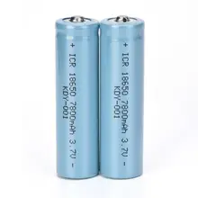 Новинка 2 шт 3,7 V 7800mAH литий-ионная аккумуляторная батарея 18650 для фонарика фонарь 17Dec15