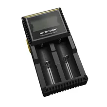 Original Nitecore D2 LCD Display Battery Charger with Verification Number for 26650 18650 16340 RCR123 14500 10400 AAAA AAA AA C Original Nitecore D2 LCD Display Battery Charger with Verification Number for 26650 18650 16340 RCR123 14500 10400 AAAA AAA AA C