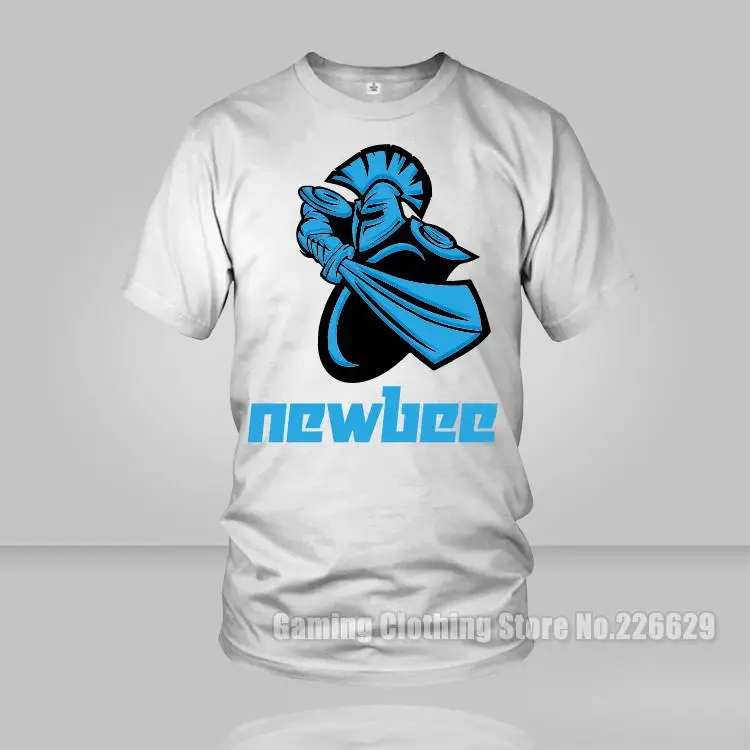 free shipping Men T shirt DOTA 2 Newbee Print T-Shirt Game Team O Neck cotton camisetas top tees TShirt | Мужская одежда
