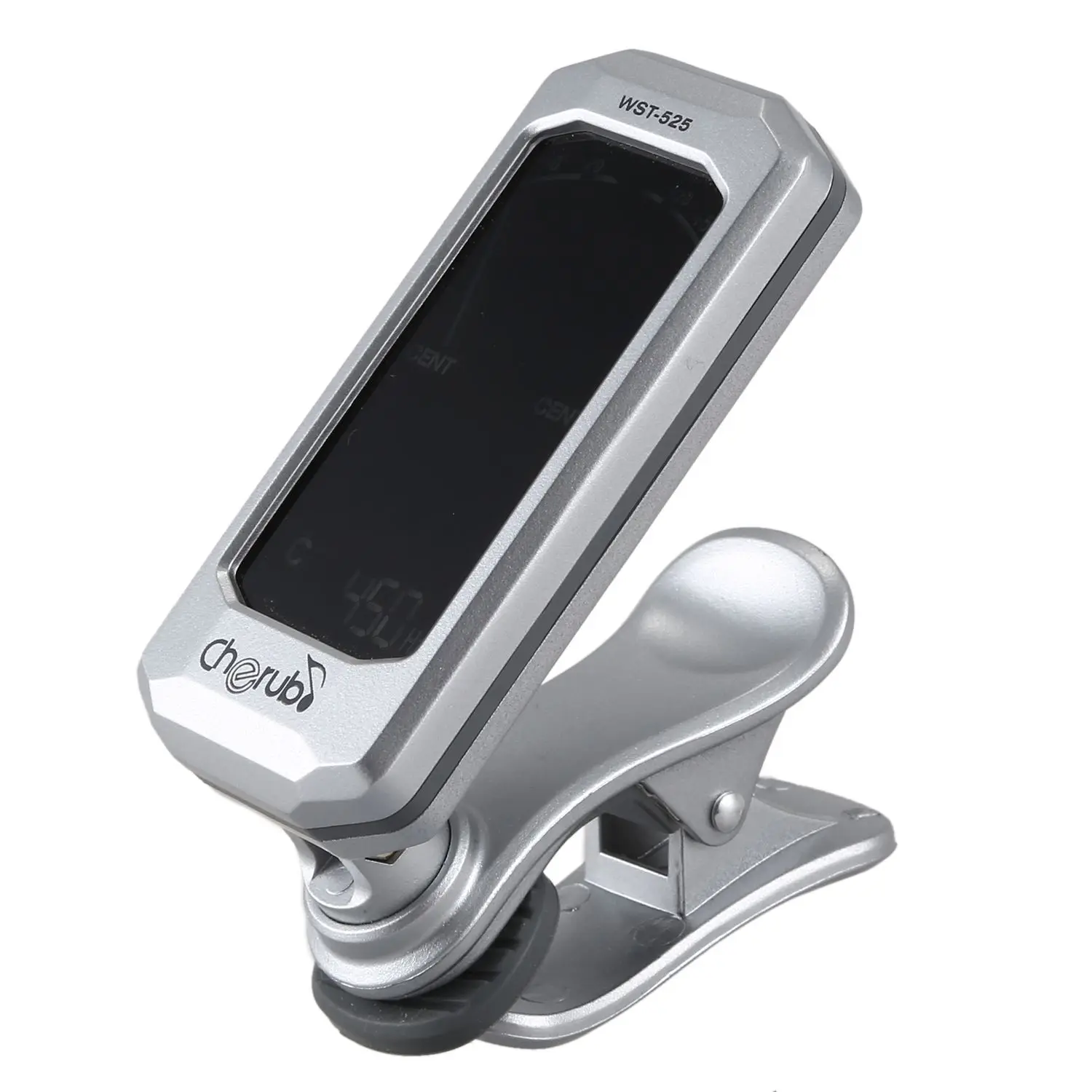 Cherub WST-525 новый клип-тюнер хроматический ЖК-дисплей b bb тюнинг для гитары бас