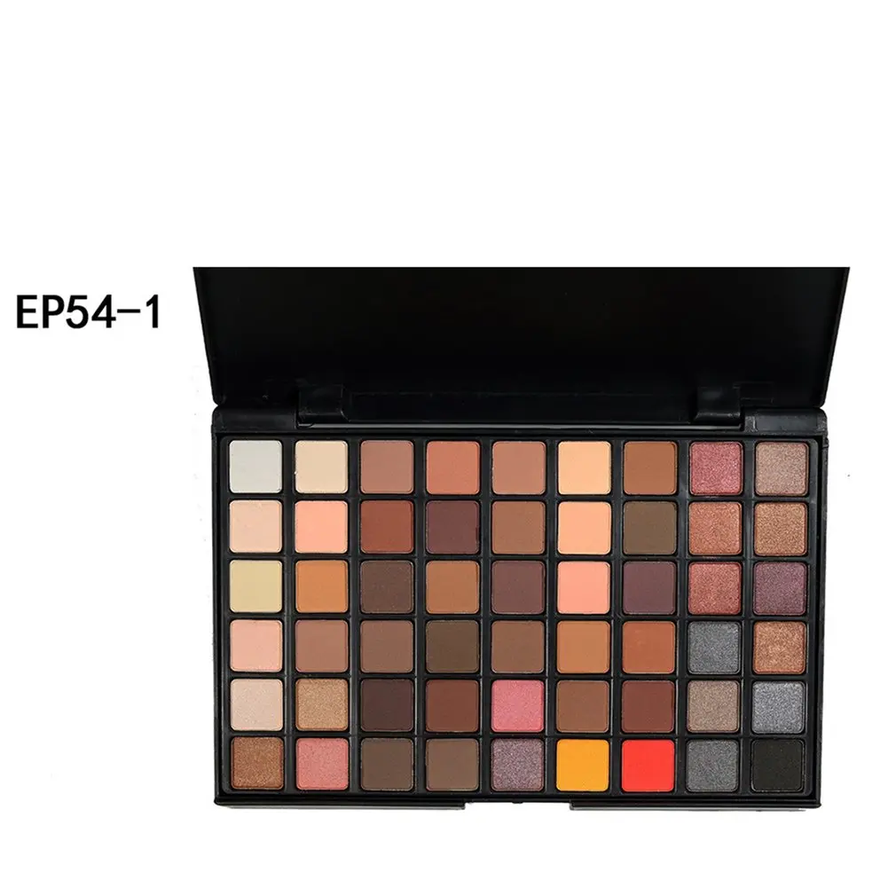 

New Professional 54 Color Eyeshadow Palette Matte Luminous Natural Eye Shadow Box Eye Makeup Tools Easy to Wear