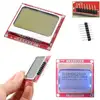 Inteligente electrónica LCD módulo Monitor de pantalla en blanco adaptador de contraluz PCB 84*48 84x84 x protectores de pantalla Nokia 5110 para Arduino ► Foto 1/5