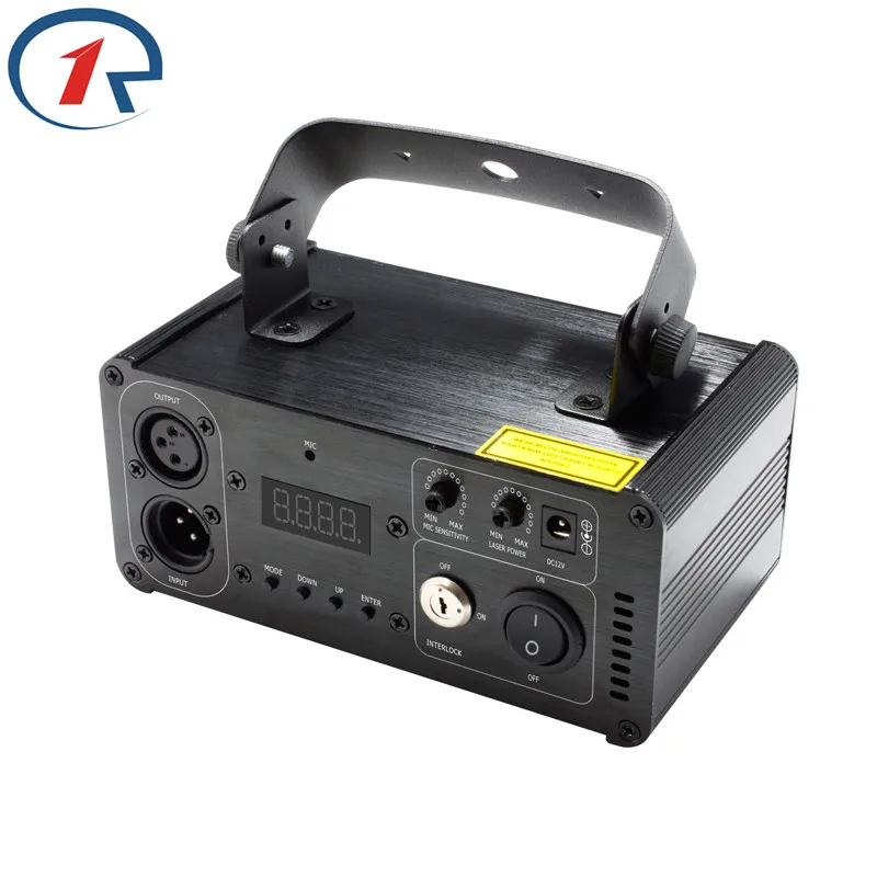 ZjRight ИК дистанционный 3D эффект красный зеленый синий лазерный свет DMX