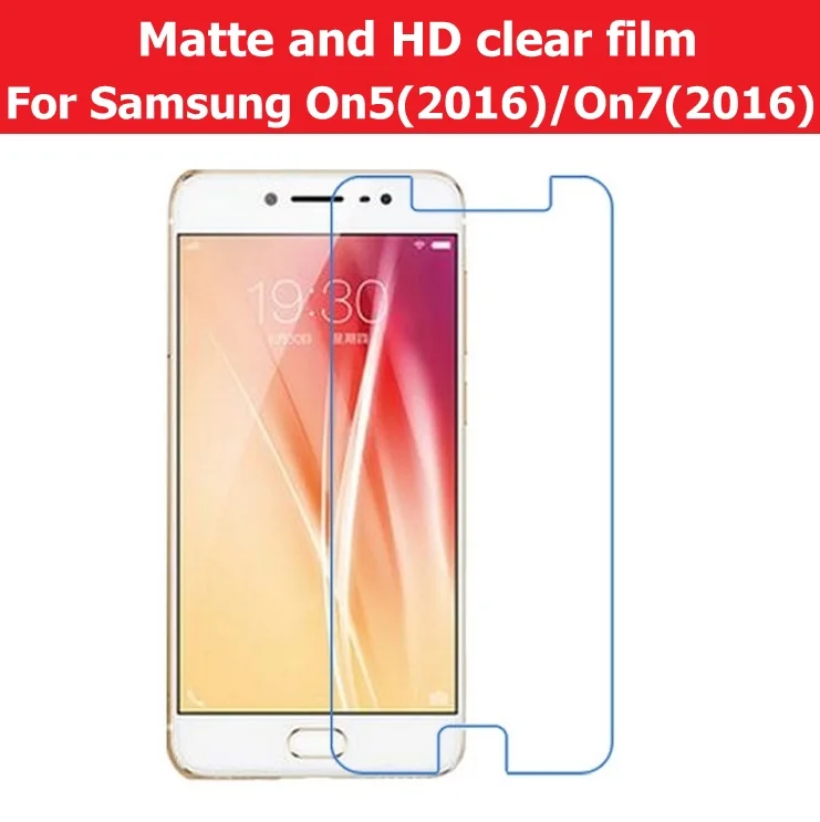 HD прозрачная глянцевая пленка для Samsung Galaxy On5(2016) G5700 J5 Prime Антибликовая матовая