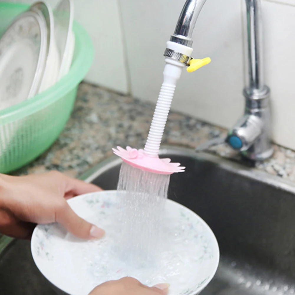 Креативные Водосберегающие кухонные разбрызгиватели для крана регулируемый кран перфорированный фильтр кран с поворотным изливом