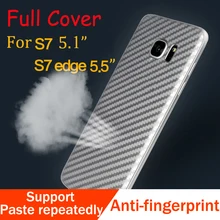 100 шт задняя Мягкая матовая защитная пленка для samsung Galaxy S6 S7 Edge S8 S9 Note 9 8 прочное полное покрытие