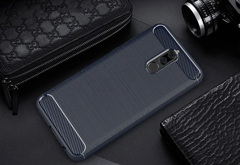 Matte Carbon Fiber Silicone Case For Huawei P10 P9 P8 Lite 2017 Case Soft TPU Cover For Huawei Mate 10 Lite P20 Pro P Smart Case (12)