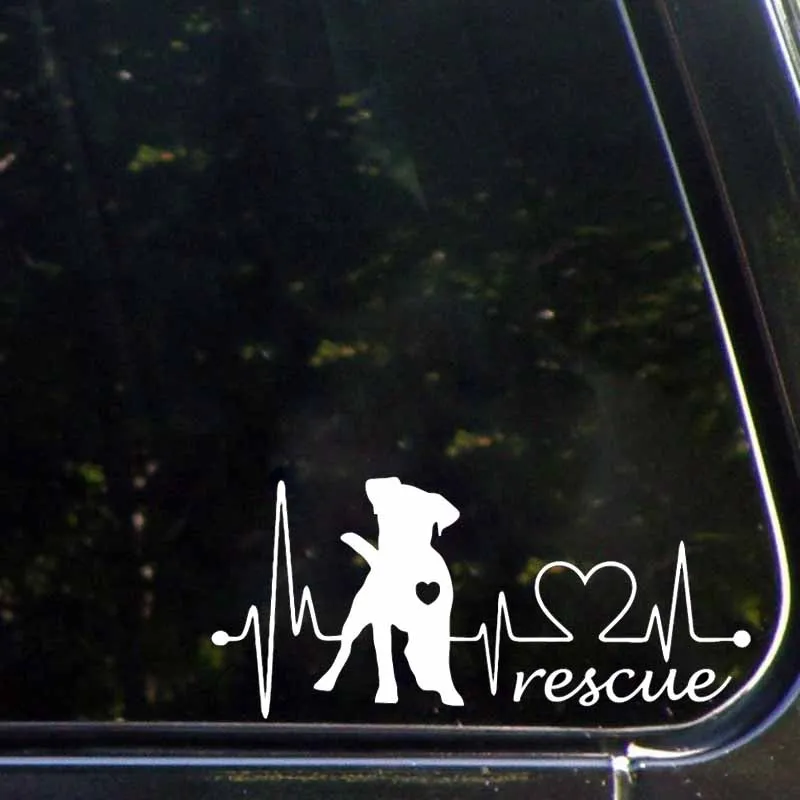 YJZT 20 см* 9 см Джек Рассел терьер собака Винил модный декоративный автомобильный стикер черный/серебристый C2-3319