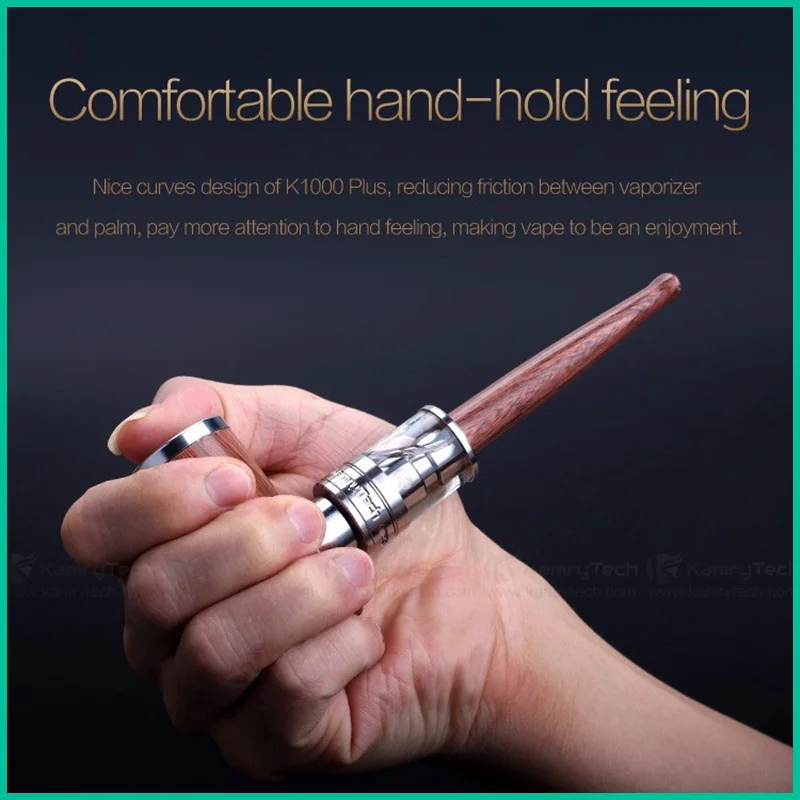 ==> [Free Shipping] Buy Best New 100% Original Kamry K1000 Plus E-Pipe kit built-in 1000mAh Battery e Pipe Mod Wooden K1000 Plus Electronic Cigarette Hookah Online with LOWEST Price