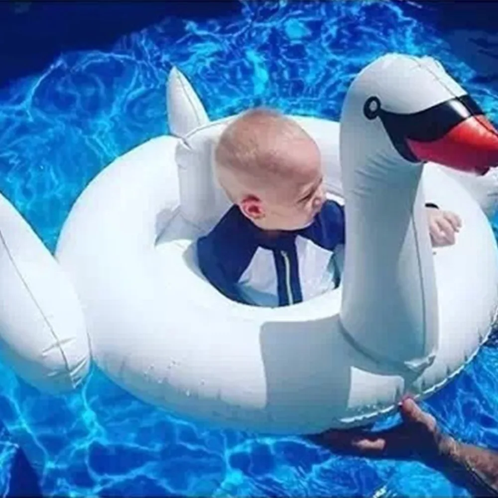 WholesaleSummer-Baby-Kids-Safety-White-Flamingo-Swimming-Ring-Inflatable-Swan-Swim-Float-Water-Fun-Pool-Toys (3)