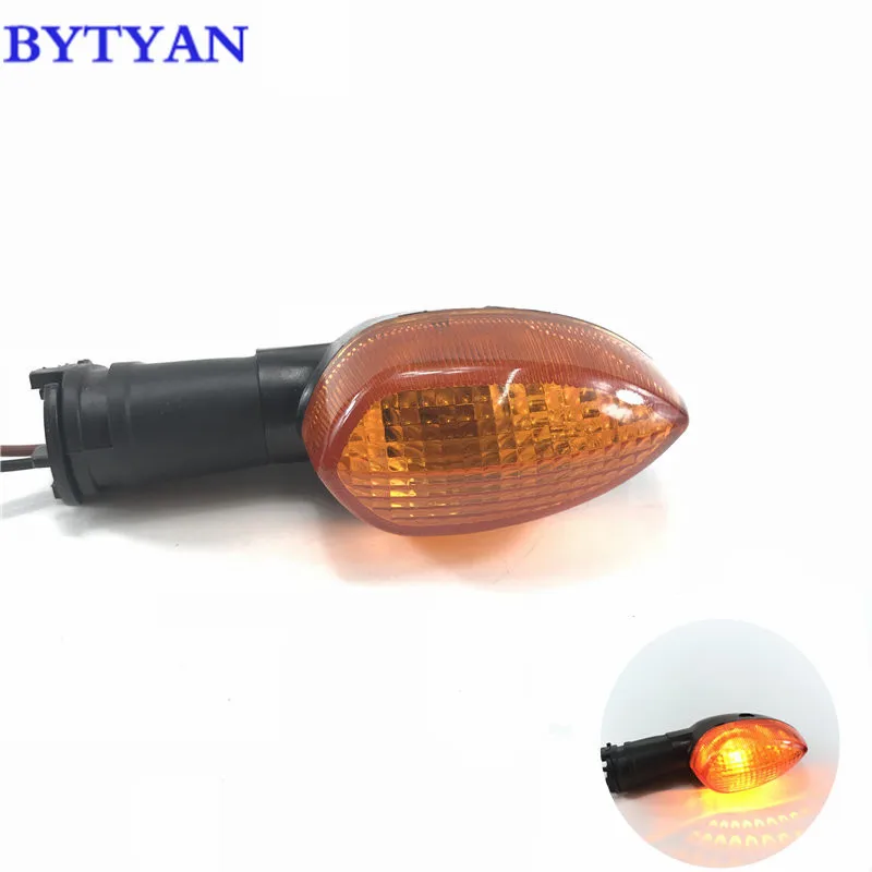 BYTYAN Amber Мотоцикл левый и правый указатель поворота свет лампы для Yamaha YZF R1 R6 FZ1 FZ6 XJ6
