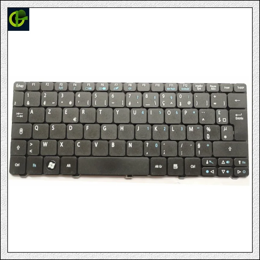 

French Azerty keyboard for Acer Emachines ZE6 ZE7 ZE6A PAV70 PAV80 NAV50 350 eM350 ZE-7 NAV51 355 eM355 D255E AOD255E NAV70 FR