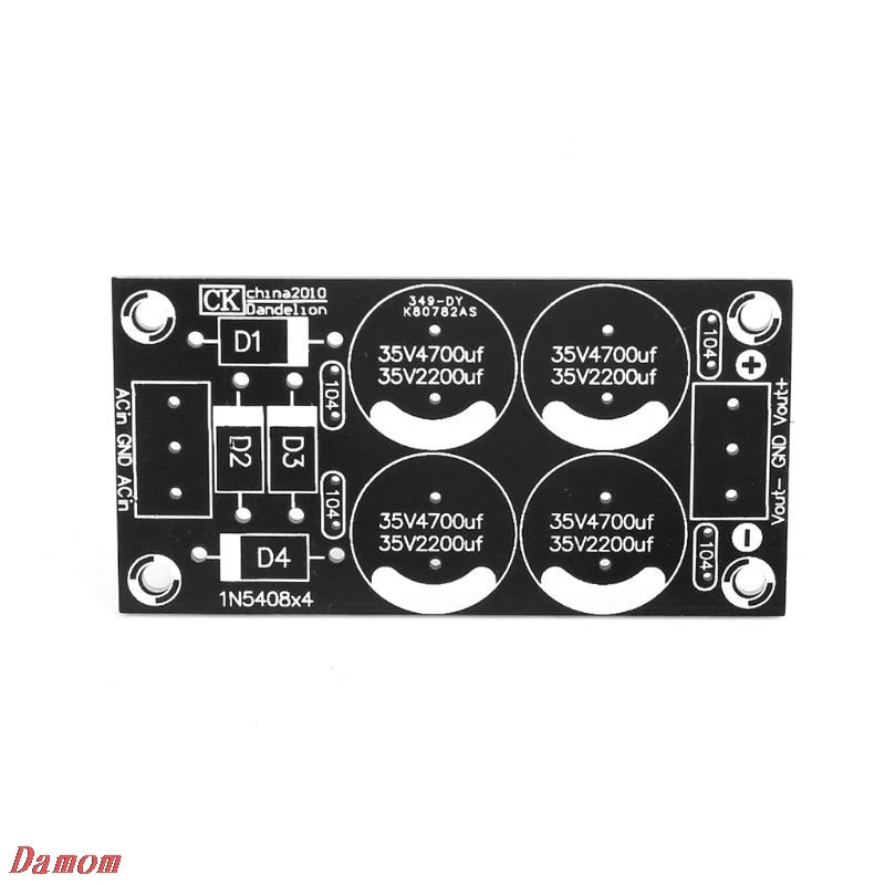

Rectifier Filter Power Supply Board Amplifier Dual Power PCB Bare Board Xinp