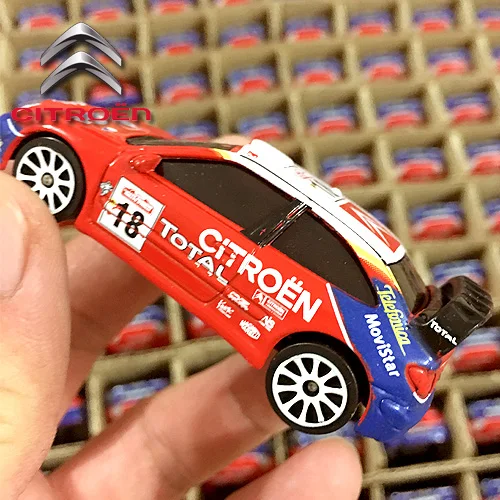 Majorette 1/57 масштаб автомобиля игрушки Франция Citroen XSARA WRC литья под давлением металлическая модель автомобиля игрушка для