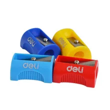 Deli 0594 мини-точилка для карандашей рулон карандашей приспособления для ручки точилка для карандашей маленькая точилка для карандашей