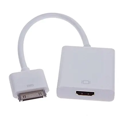 LBSC внешнее расширение адаптация HDMI Женский до 30P Док Мужской кабель для iPhone 4 4S iPad 2 3